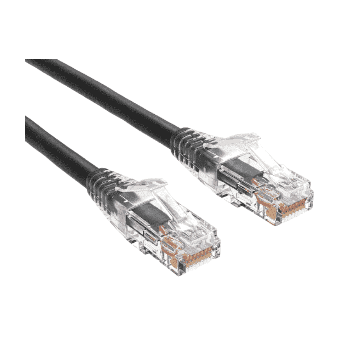 Brinnova CAT6 300FT UTP Patch Cable, Black, Snagfree Premium Boot, with Serialization labels - Brinnova