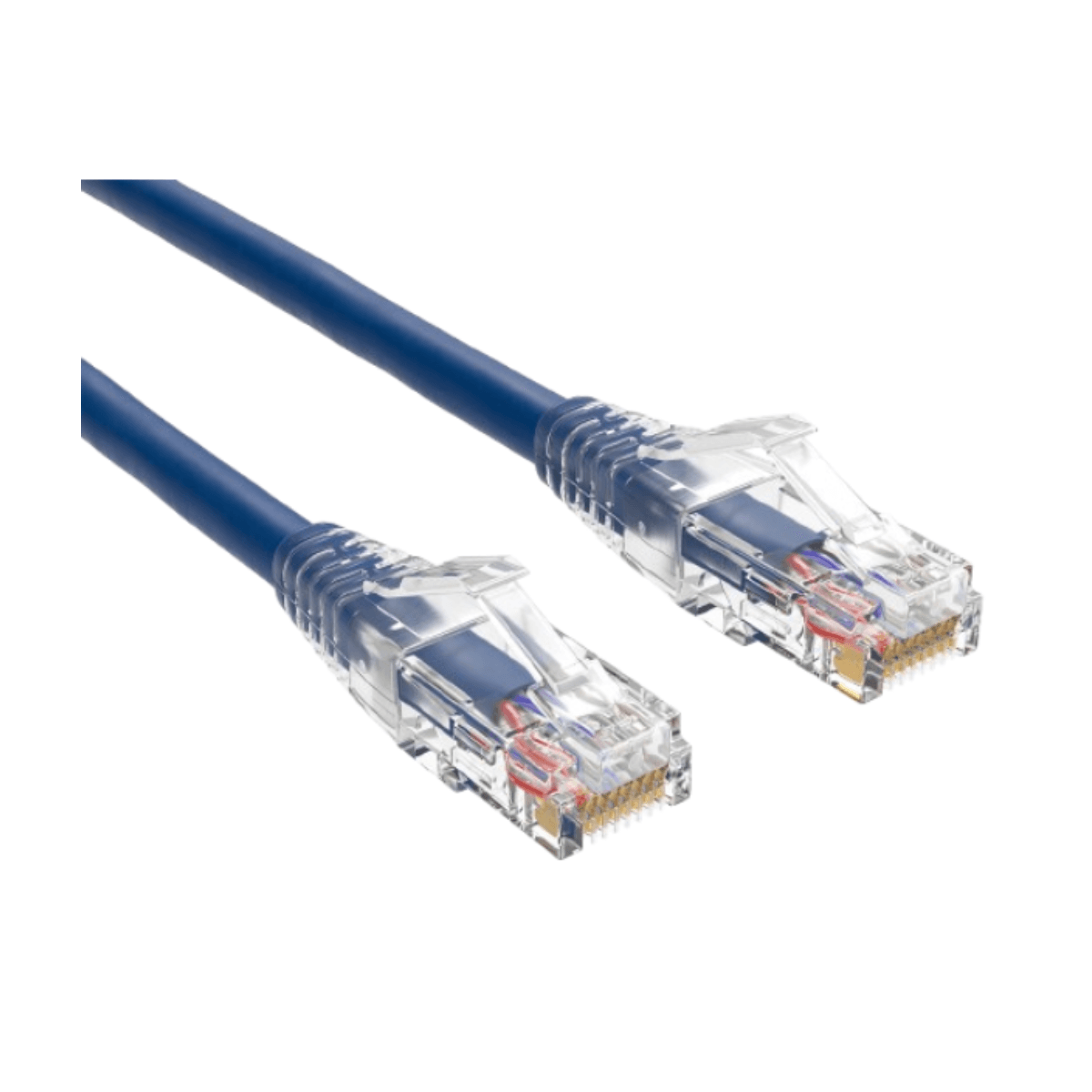 Brinnova CAT6A 150FT U/FTP Patch Cable, Blue, Snagfree Premium Boot, with Serialization labels - Brinnova