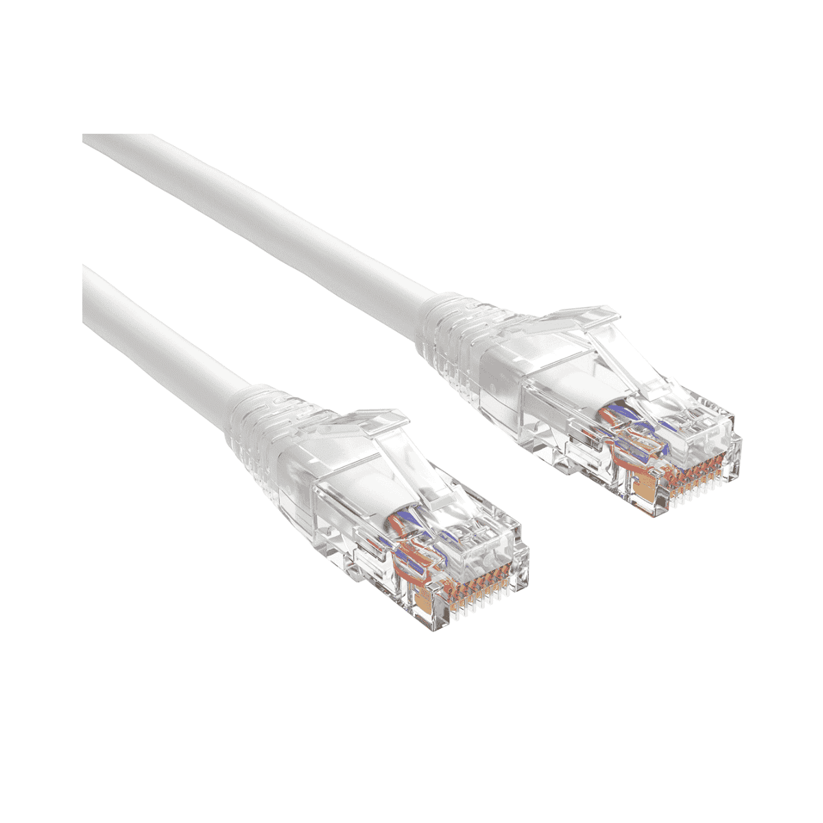 Brinnova CAT6A 1FT U/FTP Patch Cable, White, Snagfree Premium Boot, with Serialization labels - Brinnova